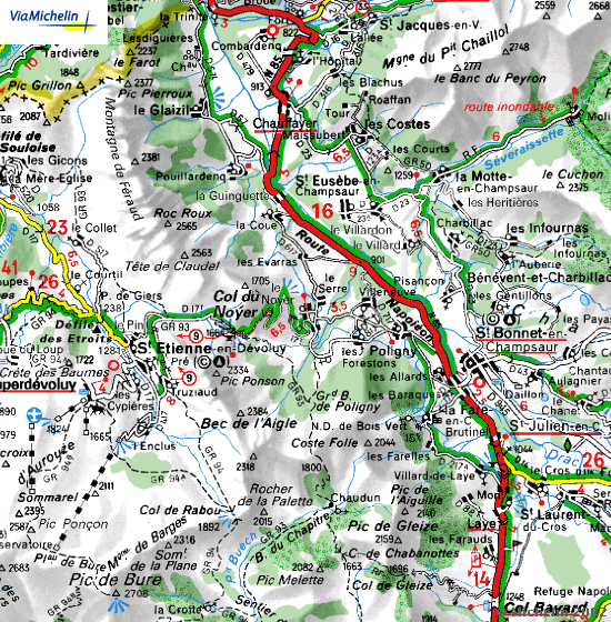 Le Noyer ..les Routes